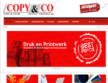 Tablet Screenshot of copy-co.nl